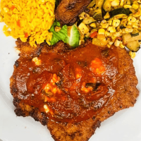 Chicken Milanesa - Bamboo Restaurant - 1080x1080