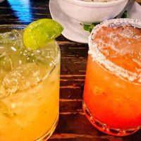 Mojito and Strawberry Margarita - Bamboo Restaurant