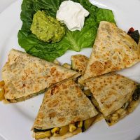 Veggie Quesadillas - Bamboo Restaurant